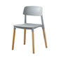 Scandinavian Wood Restaurant Side Chair Open Back Matte Finish Dining Chair Clearhalo ' kitchen&dining_furn' 'Dining Chairs' 'Dining Tables & Seating' 'dining_chair' 'furn' 'furn_dining_chair' 'Furniture' 'furniture_dining_chair' 'Kitchen & Dining Furniture' 'kitchen' 4316408