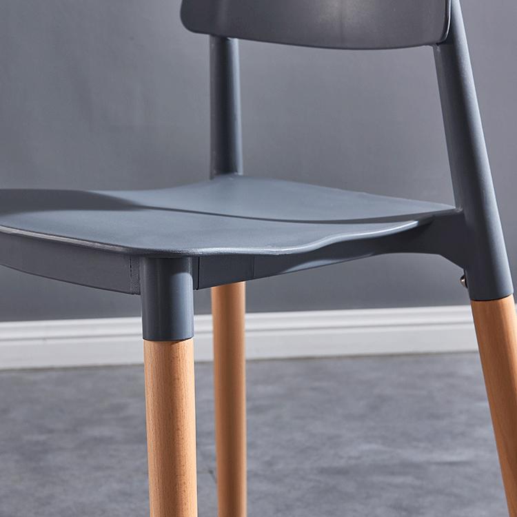 Scandinavian Wood Restaurant Side Chair Open Back Matte Finish Dining Chair Clearhalo ' kitchen&dining_furn' 'Dining Chairs' 'Dining Tables & Seating' 'dining_chair' 'furn' 'furn_dining_chair' 'Furniture' 'furniture_dining_chair' 'Kitchen & Dining Furniture' 'kitchen' 4316413