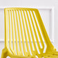 Restaurant Contemporary Plastic Side Chair Matte Finish Slat Back Dining Chair Clearhalo ' kitchen&dining_furn' 'Dining Chairs' 'Dining Tables & Seating' 'dining_chair' 'furn' 'furn_dining_chair' 'Furniture' 'furniture_dining_chair' 'Kitchen & Dining Furniture' 'kitchen' 4316492