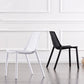 Restaurant Contemporary Plastic Side Chair Matte Finish Slat Back Dining Chair Clearhalo ' kitchen&dining_furn' 'Dining Chairs' 'Dining Tables & Seating' 'dining_chair' 'furn' 'furn_dining_chair' 'Furniture' 'furniture_dining_chair' 'Kitchen & Dining Furniture' 'kitchen' 4316499