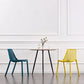 Restaurant Contemporary Plastic Side Chair Matte Finish Slat Back Dining Chair Clearhalo ' kitchen&dining_furn' 'Dining Chairs' 'Dining Tables & Seating' 'dining_chair' 'furn' 'furn_dining_chair' 'Furniture' 'furniture_dining_chair' 'Kitchen & Dining Furniture' 'kitchen' 4316500