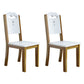 Modern Wood Dining Room Chair Armless Open Back Dining Chair for Home Use Brown 2 Piece Set Clearhalo ' kitchen&dining_furn' 'Dining Chairs' 'Dining Tables & Seating' 'dining_chair' 'furn' 'furn_dining_chair' 'Furniture' 'furniture_dining_chair' 'Kitchen & Dining Furniture' 'kitchen' 4316575