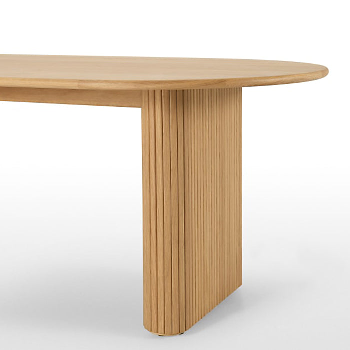 Oval Solid Wood Brown Table Simplicity Double Pedestal Table for Dining Room Clearhalo ' dining_table' 'Dining Tables & Seating' 'Dining Tables' 'furn' 'furn_dining_table' 'Furniture' 'furniture_dining_table' 'Kitchen & Dining Furniture' 'kitchen&dining_furn' 'kitchen' 'kitchen_dining_table' 4316586