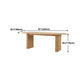 Oval Solid Wood Brown Table Simplicity Double Pedestal Table for Dining Room Clearhalo ' dining_table' 'Dining Tables & Seating' 'Dining Tables' 'furn' 'furn_dining_table' 'Furniture' 'furniture_dining_table' 'Kitchen & Dining Furniture' 'kitchen&dining_furn' 'kitchen' 'kitchen_dining_table' 4316594