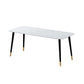Industrial Style Dining Table Marble 4 Legs Dining Site Table for Home Without Chairs Clearhalo ' dining_table' 'Dining Tables & Seating' 'Dining Tables' 'furn' 'furn_dining_table' 'Furniture' 'furniture_dining_table' 'Kitchen & Dining Furniture' 'kitchen&dining_furn' 'kitchen' 'kitchen_dining_table' 4316613