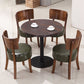 Industrial Style Dining Table Wood Dining Table with Metal Base for Dinning Room Clearhalo ' dining_table' 'Dining Tables & Seating' 'Dining Tables' 'furn' 'furn_dining_table' 'Furniture' 'furniture_dining_table' 'Kitchen & Dining Furniture' 'kitchen&dining_furn' 'kitchen' 'kitchen_dining_table' 4316623