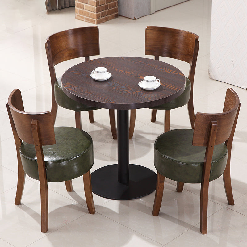 Industrial Style Dining Table Wood Dining Table with Metal Base for Dinning Room Clearhalo ' dining_table' 'Dining Tables & Seating' 'Dining Tables' 'furn' 'furn_dining_table' 'Furniture' 'furniture_dining_table' 'Kitchen & Dining Furniture' 'kitchen&dining_furn' 'kitchen' 'kitchen_dining_table' 4316623