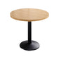 Industrial Style Dining Table Wood Dining Table with Metal Base for Dinning Room Round Natural Clearhalo ' dining_table' 'Dining Tables & Seating' 'Dining Tables' 'furn' 'furn_dining_table' 'Furniture' 'furniture_dining_table' 'Kitchen & Dining Furniture' 'kitchen&dining_furn' 'kitchen' 'kitchen_dining_table' 4316624