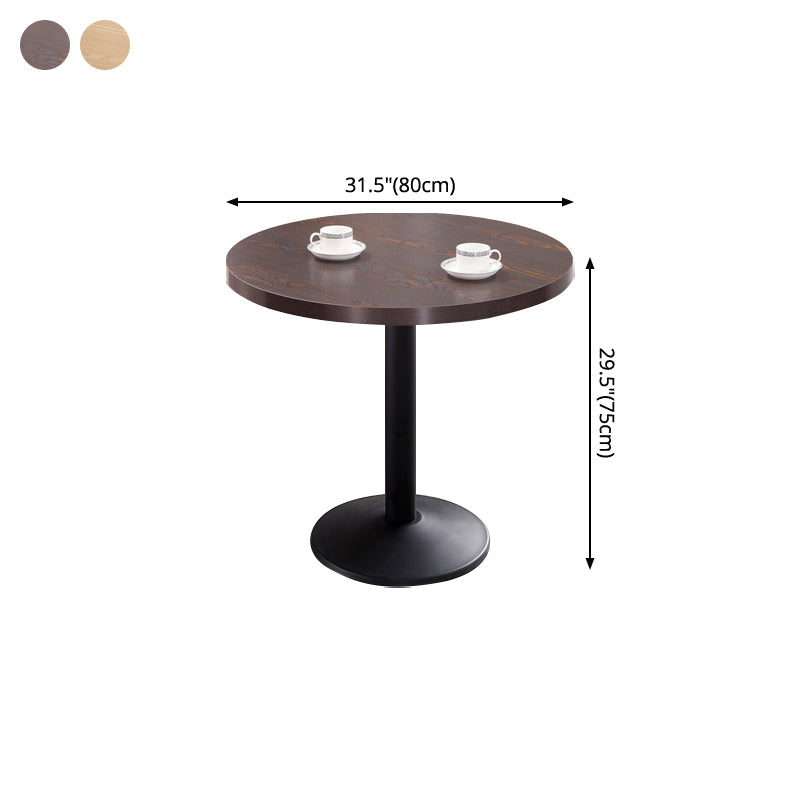 Industrial Style Dining Table Wood Dining Table with Metal Base for Dinning Room Clearhalo ' dining_table' 'Dining Tables & Seating' 'Dining Tables' 'furn' 'furn_dining_table' 'Furniture' 'furniture_dining_table' 'Kitchen & Dining Furniture' 'kitchen&dining_furn' 'kitchen' 'kitchen_dining_table' 4316635
