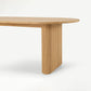 Oval Double Pedestal Modern Table Wood Color Fixed Table with Solid Wood Clearhalo ' dining_table' 'Dining Tables & Seating' 'Dining Tables' 'furn' 'furn_dining_table' 'Furniture' 'furniture_dining_table' 'Kitchen & Dining Furniture' 'kitchen&dining_furn' 'kitchen' 'kitchen_dining_table' 4316642