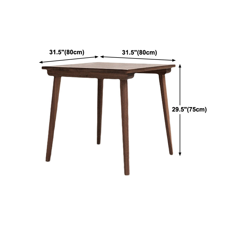 Square Pinewood Solid Wood Dining Table Industrial 4 Legs Table for Dining Room Clearhalo ' dining_table' 'Dining Tables & Seating' 'Dining Tables' 'furn' 'furn_dining_table' 'Furniture' 'furniture_dining_table' 'Kitchen & Dining Furniture' 'kitchen&dining_furn' 'kitchen' 'kitchen_dining_table' 4316788