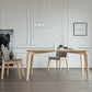 Rectangle Mid-Century Modern Dining Table Pine Wood Fixed Table with 4 Legs Clearhalo ' dining_table' 'Dining Tables & Seating' 'Dining Tables' 'furn' 'furn_dining_table' 'Furniture' 'furniture_dining_table' 'Kitchen & Dining Furniture' 'kitchen&dining_furn' 'kitchen' 'kitchen_dining_table' 4316797