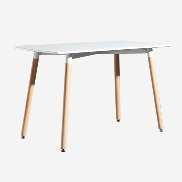 Industrial MDF Standard Dining Table Kitchen Dining Table with 4 Legs Clearhalo ' dining_table' 'Dining Tables & Seating' 'Dining Tables' 'furn' 'furn_dining_table' 'Furniture' 'furniture_dining_table' 'Kitchen & Dining Furniture' 'kitchen&dining_furn' 'kitchen' 'kitchen_dining_table' 4316811