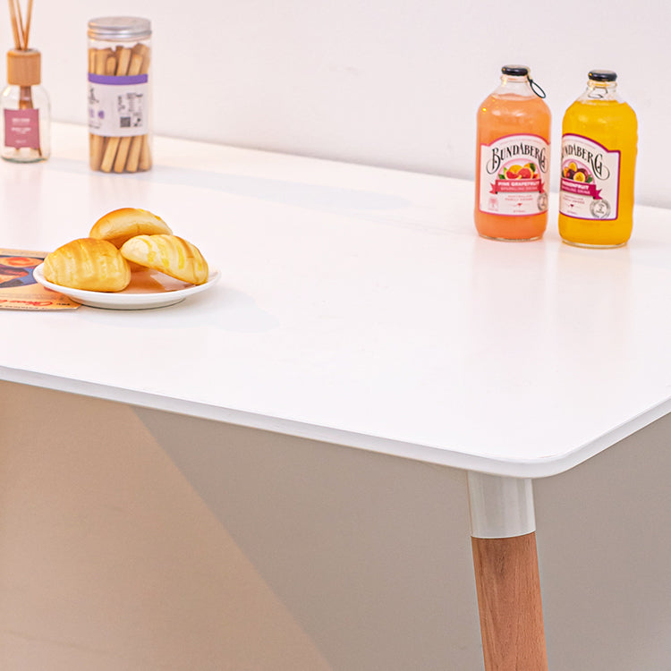 Industrial MDF Standard Dining Table Kitchen Dining Table with 4 Legs Clearhalo ' dining_table' 'Dining Tables & Seating' 'Dining Tables' 'furn' 'furn_dining_table' 'Furniture' 'furniture_dining_table' 'Kitchen & Dining Furniture' 'kitchen&dining_furn' 'kitchen' 'kitchen_dining_table' 4316814