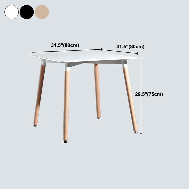 Industrial MDF Standard Dining Table Kitchen Dining Table with 4 Legs Clearhalo ' dining_table' 'Dining Tables & Seating' 'Dining Tables' 'furn' 'furn_dining_table' 'Furniture' 'furniture_dining_table' 'Kitchen & Dining Furniture' 'kitchen&dining_furn' 'kitchen' 'kitchen_dining_table' 4316823