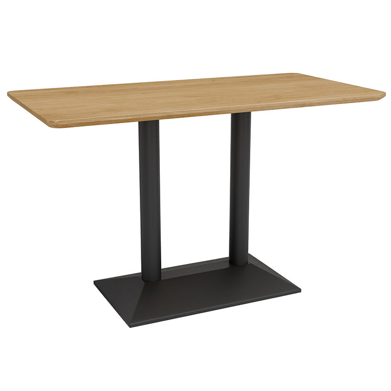 Industrial Style Dining Room Collection Solid Wood Dining Table for Home Rectangle 47.2"L x 23.6"W x 29.5"H Without Chairs Clearhalo ' dining_table' 'Dining Tables & Seating' 'Dining Tables' 'furn' 'furn_dining_table' 'Furniture' 'furniture_dining_table' 'Kitchen & Dining Furniture' 'kitchen&dining_furn' 'kitchen' 'kitchen_dining_table' 4316859