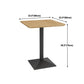 Industrial Style Dining Room Collection Solid Wood Dining Table for Home Clearhalo ' dining_table' 'Dining Tables & Seating' 'Dining Tables' 'furn' 'furn_dining_table' 'Furniture' 'furniture_dining_table' 'Kitchen & Dining Furniture' 'kitchen&dining_furn' 'kitchen' 'kitchen_dining_table' 4316865