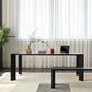 Industrial Solid Wood Dining Table Rectangle Kitchen Pine Wood Table with 4 Legs Clearhalo ' dining_table' 'Dining Tables & Seating' 'Dining Tables' 'furn' 'furn_dining_table' 'Furniture' 'furniture_dining_table' 'Kitchen & Dining Furniture' 'kitchen&dining_furn' 'kitchen' 'kitchen_dining_table' 4316869