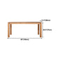 Rectangle Wood Dining Table for Restaurant Pine Table in Nature with 4 Legs Clearhalo ' dining_table' 'Dining Tables & Seating' 'Dining Tables' 'furn' 'furn_dining_table' 'Furniture' 'furniture_dining_table' 'Kitchen & Dining Furniture' 'kitchen&dining_furn' 'kitchen' 'kitchen_dining_table' 4316942