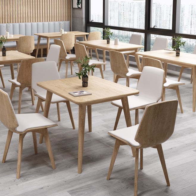 Solid Wood 4-foot Dinette Table Industrial Style Dining Table for Home Clearhalo ' dining_table' 'Dining Tables & Seating' 'Dining Tables' 'furn' 'furn_dining_table' 'Furniture' 'furniture_dining_table' 'Kitchen & Dining Furniture' 'kitchen&dining_furn' 'kitchen' 'kitchen_dining_table' 4316946
