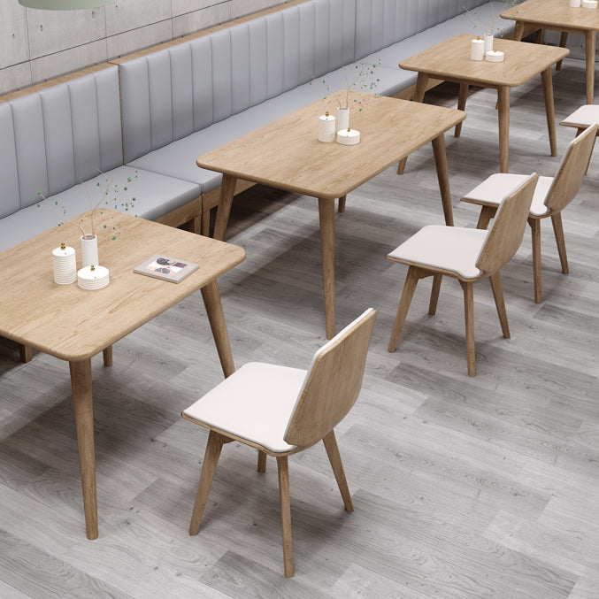 Solid Wood 4-foot Dinette Table Industrial Style Dining Table for Home Clearhalo ' dining_table' 'Dining Tables & Seating' 'Dining Tables' 'furn' 'furn_dining_table' 'Furniture' 'furniture_dining_table' 'Kitchen & Dining Furniture' 'kitchen&dining_furn' 'kitchen' 'kitchen_dining_table' 4316947