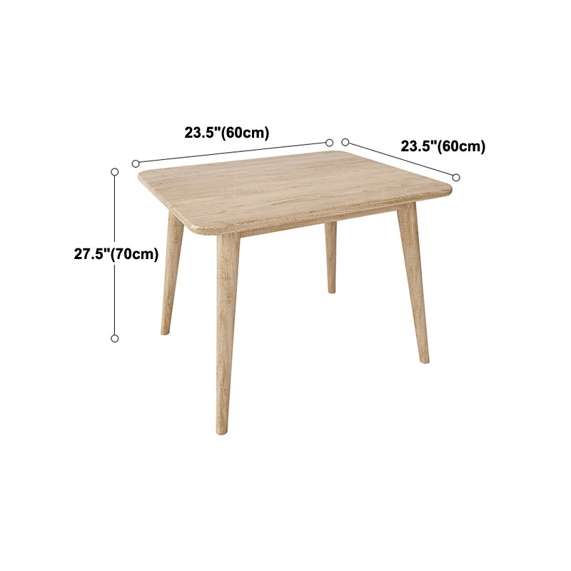 Solid Wood 4-foot Dinette Table Industrial Style Dining Table for Home Clearhalo ' dining_table' 'Dining Tables & Seating' 'Dining Tables' 'furn' 'furn_dining_table' 'Furniture' 'furniture_dining_table' 'Kitchen & Dining Furniture' 'kitchen&dining_furn' 'kitchen' 'kitchen_dining_table' 4316954