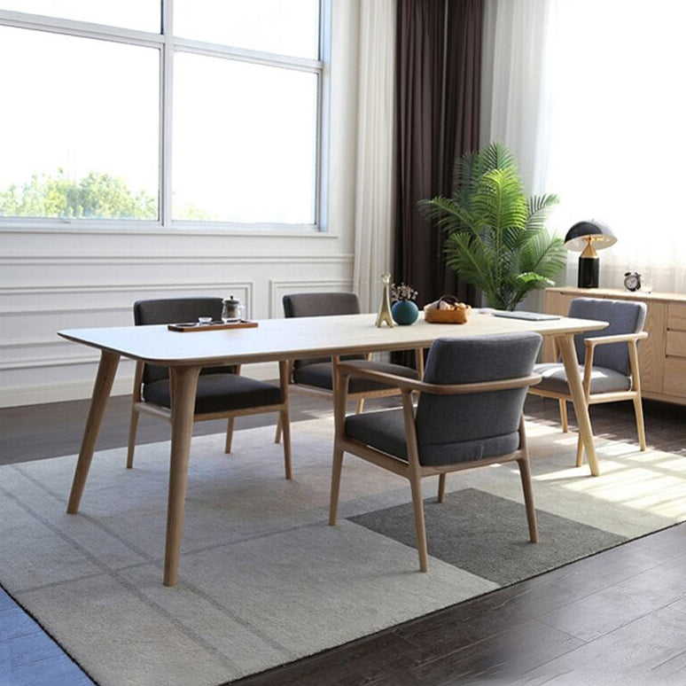 Rectangle Pine Wood Dining Table Industrial Table in Nature with 4 Legs Clearhalo ' dining_table' 'Dining Tables & Seating' 'Dining Tables' 'furn' 'furn_dining_table' 'Furniture' 'furniture_dining_table' 'Kitchen & Dining Furniture' 'kitchen&dining_furn' 'kitchen' 'kitchen_dining_table' 4316985