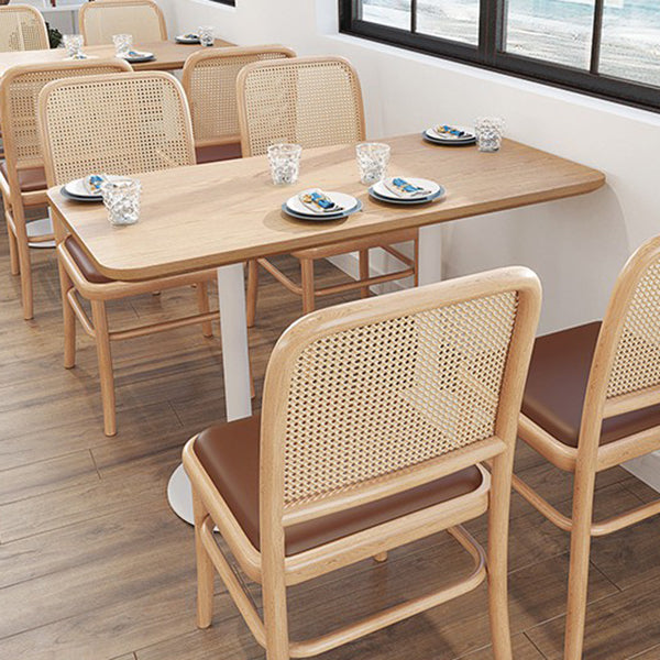 Industrial Style Dining Room Collection MDF Dining Site Table for Indoor Clearhalo ' dining_table' 'Dining Tables & Seating' 'Dining Tables' 'furn' 'furn_dining_table' 'Furniture' 'furniture_dining_table' 'Kitchen & Dining Furniture' 'kitchen&dining_furn' 'kitchen' 'kitchen_dining_table' 4317051