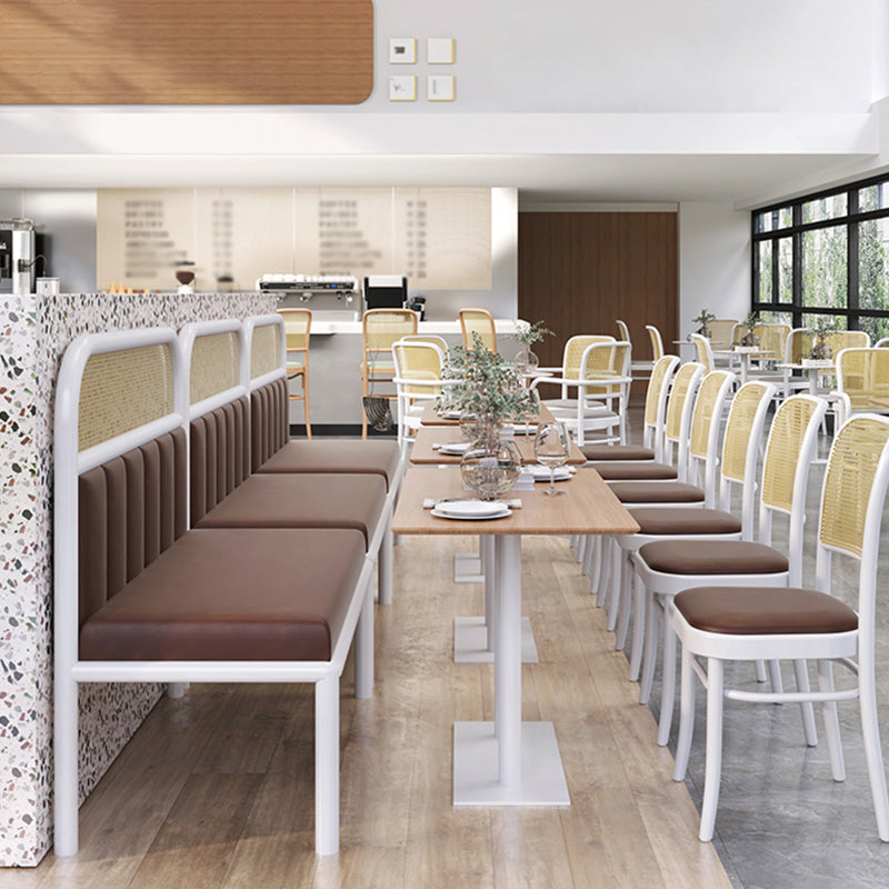 Industrial Style Kitchen Dinner Furniture Dining Room Fixed Dining Site Table Clearhalo ' dining_table' 'Dining Tables & Seating' 'Dining Tables' 'furn' 'furn_dining_table' 'Furniture' 'furniture_dining_table' 'Kitchen & Dining Furniture' 'kitchen&dining_furn' 'kitchen' 'kitchen_dining_table' 4317078