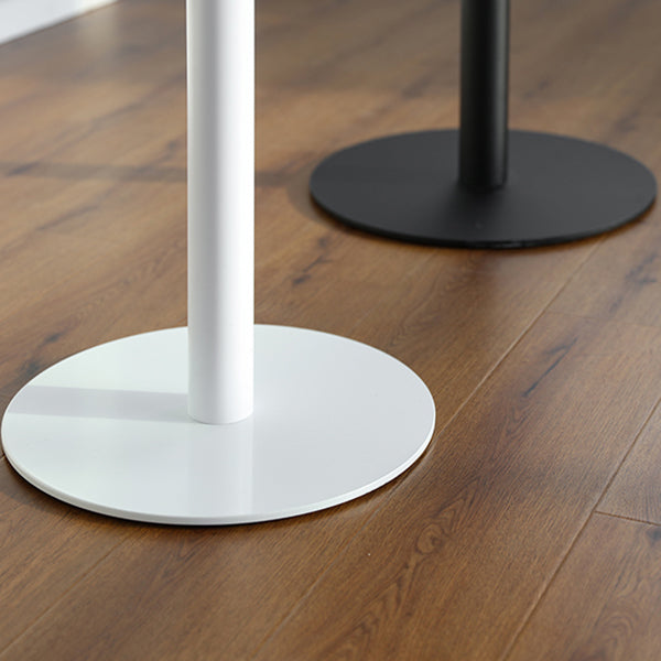 Industrial Style Dining Table Stone Pedestal Dining Site Table for Dining Room Clearhalo ' dining_table' 'Dining Tables & Seating' 'Dining Tables' 'furn' 'furn_dining_table' 'Furniture' 'furniture_dining_table' 'Kitchen & Dining Furniture' 'kitchen&dining_furn' 'kitchen' 'kitchen_dining_table' 4317155