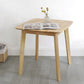 23.5" Rubberwood Solid Wood Dining Table Square 4 Legs Dining Table for Home Use Natural Without Chairs Clearhalo ' dining_table' 'Dining Tables & Seating' 'Dining Tables' 'furn' 'furn_dining_table' 'Furniture' 'furniture_dining_table' 'Kitchen & Dining Furniture' 'kitchen&dining_furn' 'kitchen' 'kitchen_dining_table' 4317169