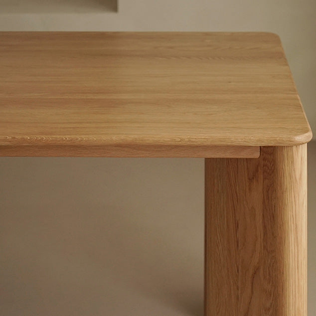 Rectangle Wood Dining Table Industrial Kitchen Table in Nature with Double Pedestal Clearhalo ' dining_table' 'Dining Tables & Seating' 'Dining Tables' 'furn' 'furn_dining_table' 'Furniture' 'furniture_dining_table' 'Kitchen & Dining Furniture' 'kitchen&dining_furn' 'kitchen' 'kitchen_dining_table' 4317176