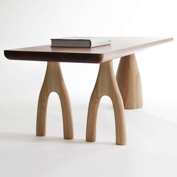 Rectangle Wood Dining Table for Restaurant Industrial Table with 3 Legs Clearhalo ' dining_table' 'Dining Tables & Seating' 'Dining Tables' 'furn' 'furn_dining_table' 'Furniture' 'furniture_dining_table' 'Kitchen & Dining Furniture' 'kitchen&dining_furn' 'kitchen' 'kitchen_dining_table' 4317240