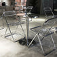 Industrial Style Dining Table Stainless Steel Dining Site Table for Home Clearhalo ' dining_table' 'Dining Tables & Seating' 'Dining Tables' 'furn' 'furn_dining_table' 'Furniture' 'furniture_dining_table' 'Kitchen & Dining Furniture' 'kitchen&dining_furn' 'kitchen' 'kitchen_dining_table' 4317267
