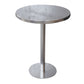 Industrial Style Dining Table Stainless Steel Dining Site Table for Home Round Without Chairs Clearhalo ' dining_table' 'Dining Tables & Seating' 'Dining Tables' 'furn' 'furn_dining_table' 'Furniture' 'furniture_dining_table' 'Kitchen & Dining Furniture' 'kitchen&dining_furn' 'kitchen' 'kitchen_dining_table' 4317270