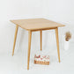 Industrial Style Dining Table Square Solid Wood Dining Table with 4 Legs Clearhalo ' dining_table' 'Dining Tables & Seating' 'Dining Tables' 'furn' 'furn_dining_table' 'Furniture' 'furniture_dining_table' 'Kitchen & Dining Furniture' 'kitchen&dining_furn' 'kitchen' 'kitchen_dining_table' 4317319