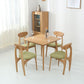 Industrial Style Dining Table Square Solid Wood Dining Table with 4 Legs Clearhalo ' dining_table' 'Dining Tables & Seating' 'Dining Tables' 'furn' 'furn_dining_table' 'Furniture' 'furniture_dining_table' 'Kitchen & Dining Furniture' 'kitchen&dining_furn' 'kitchen' 'kitchen_dining_table' 4317321