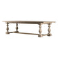 Industrial Pine Wood Dining Table Rectangle Kitchen Table with Trestle Base Grey Without Chairs Clearhalo ' dining_table' 'Dining Tables & Seating' 'Dining Tables' 'furn' 'furn_dining_table' 'Furniture' 'furniture_dining_table' 'Kitchen & Dining Furniture' 'kitchen&dining_furn' 'kitchen' 'kitchen_dining_table' 4317356