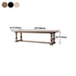 Industrial Pine Wood Dining Table Rectangle Kitchen Table with Trestle Base Clearhalo ' dining_table' 'Dining Tables & Seating' 'Dining Tables' 'furn' 'furn_dining_table' 'Furniture' 'furniture_dining_table' 'Kitchen & Dining Furniture' 'kitchen&dining_furn' 'kitchen' 'kitchen_dining_table' 4317360
