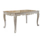 Vitoria White Marble Dining Table Rectangle Dining Table for Kitchen Clearhalo ' dining_table' 'Dining Tables & Seating' 'Dining Tables' 'furn' 'furn_dining_table' 'Furniture' 'furniture_dining_table' 'Kitchen & Dining Furniture' 'kitchen&dining_furn' 'kitchen' 'kitchen_dining_table' 4317389