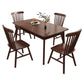 Industrial Rubber Wood Dining Table Rectangle Kitchen Table with 4 Legs Clearhalo ' dining_table' 'Dining Tables & Seating' 'Dining Tables' 'furn' 'furn_dining_table' 'Furniture' 'furniture_dining_table' 'Kitchen & Dining Furniture' 'kitchen&dining_furn' 'kitchen' 'kitchen_dining_table' 4317430