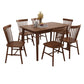 Industrial Rubber Wood Dining Table Rectangle Kitchen Table with 4 Legs Clearhalo ' dining_table' 'Dining Tables & Seating' 'Dining Tables' 'furn' 'furn_dining_table' 'Furniture' 'furniture_dining_table' 'Kitchen & Dining Furniture' 'kitchen&dining_furn' 'kitchen' 'kitchen_dining_table' 4317431