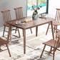 Industrial Solid Wood Standard Dining Table Rectangle Kitchen Dining Table with 4 Legs Clearhalo ' dining_table' 'Dining Tables & Seating' 'Dining Tables' 'furn' 'furn_dining_table' 'Furniture' 'furniture_dining_table' 'Kitchen & Dining Furniture' 'kitchen&dining_furn' 'kitchen' 'kitchen_dining_table' 4317447