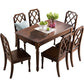 Medieval Ash Wood Dining Table for Restaurant Rectangle Table with 4 Legs Clearhalo ' dining_table' 'Dining Tables & Seating' 'Dining Tables' 'furn' 'furn_dining_table' 'Furniture' 'furniture_dining_table' 'Kitchen & Dining Furniture' 'kitchen&dining_furn' 'kitchen' 'kitchen_dining_table' 4317461