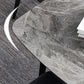 Sintered Stone Dining Table Industrial Style Black 4 Legs Base Rectangle Table for Dining Room Clearhalo ' dining_table' 'Dining Tables & Seating' 'Dining Tables' 'furn' 'furn_dining_table' 'Furniture' 'furniture_dining_table' 'Kitchen & Dining Furniture' 'kitchen&dining_furn' 'kitchen' 'kitchen_dining_table' 4317530