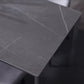 Sintered Stone Dining Table Industrial Black 4 Legs Base Rectangle Table for Home Clearhalo ' dining_table' 'Dining Tables & Seating' 'Dining Tables' 'furn' 'furn_dining_table' 'Furniture' 'furniture_dining_table' 'Kitchen & Dining Furniture' 'kitchen&dining_furn' 'kitchen' 'kitchen_dining_table' 4317548