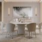 Traditional Luxury Round Dining Table White Sintered Stone Table with Pedestal Base Clearhalo ' dining_table' 'Dining Tables & Seating' 'Dining Tables' 'furn' 'furn_dining_table' 'Furniture' 'furniture_dining_table' 'Kitchen & Dining Furniture' 'kitchen&dining_furn' 'kitchen' 'kitchen_dining_table' 4317631