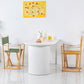 Modern Style Dining Table Double Pedestal Dining Table for Home Use Clearhalo ' dining_table' 'Dining Tables & Seating' 'Dining Tables' 'furn' 'furn_dining_table' 'Furniture' 'furniture_dining_table' 'Kitchen & Dining Furniture' 'kitchen&dining_furn' 'kitchen' 'kitchen_dining_table' 4317643