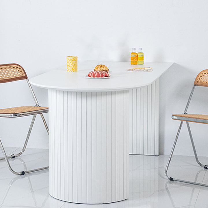 Modern Style Dining Table Double Pedestal Dining Table for Home Use Clearhalo ' dining_table' 'Dining Tables & Seating' 'Dining Tables' 'furn' 'furn_dining_table' 'Furniture' 'furniture_dining_table' 'Kitchen & Dining Furniture' 'kitchen&dining_furn' 'kitchen' 'kitchen_dining_table' 4317644