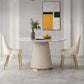 Round Traditional Luxury Dining Table White Sintered Stone Table with White Pedestal Base Clearhalo ' dining_table' 'Dining Tables & Seating' 'Dining Tables' 'furn' 'furn_dining_table' 'Furniture' 'furniture_dining_table' 'Kitchen & Dining Furniture' 'kitchen&dining_furn' 'kitchen' 'kitchen_dining_table' 4317658
